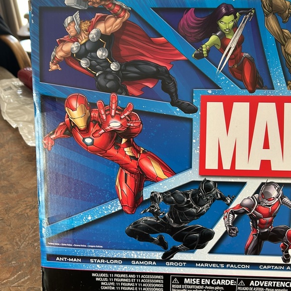 Marvel Titan Heroes vintage 2017 mega collection 11 figure set by Hasbro - Picture 11 of 13
